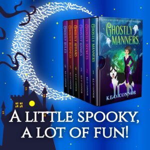Lorna Shadow ghost mystery books by K E O'Connor